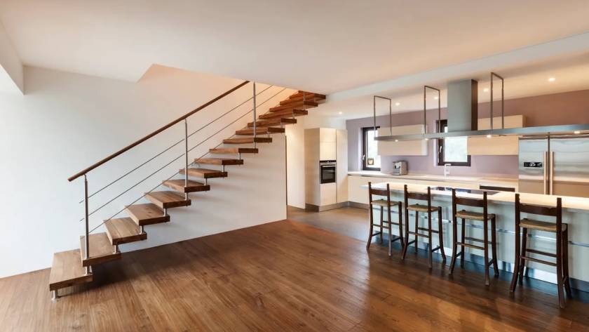 A newly remodeled house