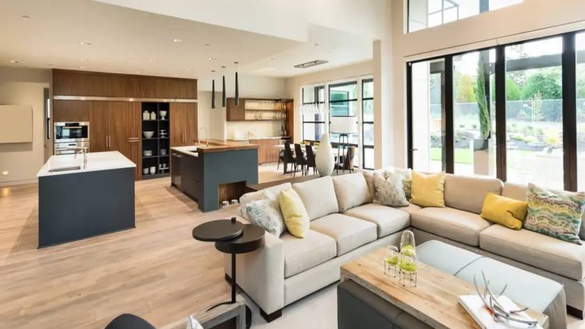 Interior design home remodel concept