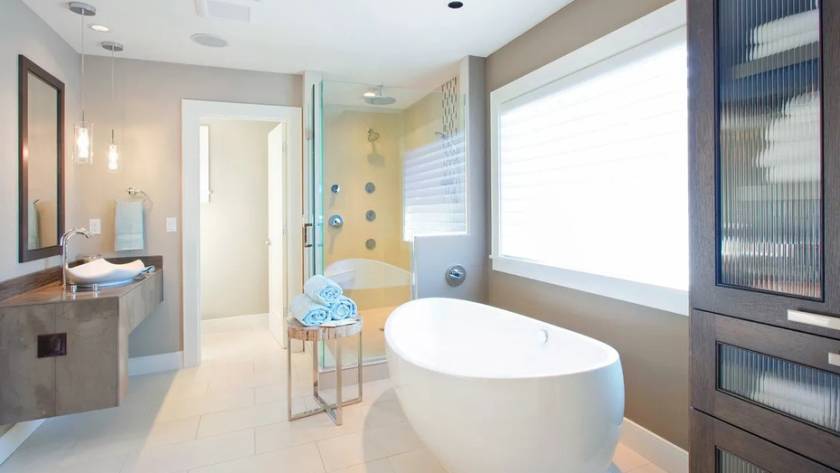 Remodeled bathroom