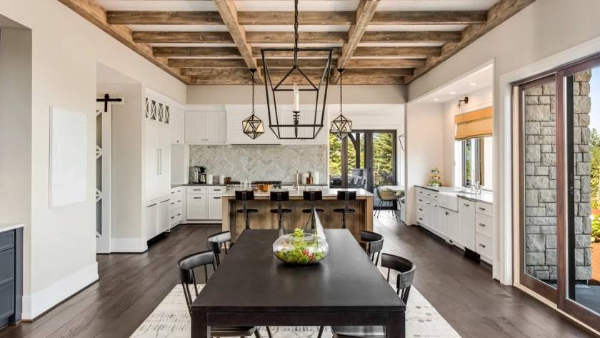 Kitchen Remodeling with Dining Table