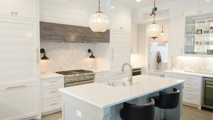Newly remodeled kitchen